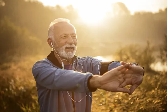 Man Smiling in Sun